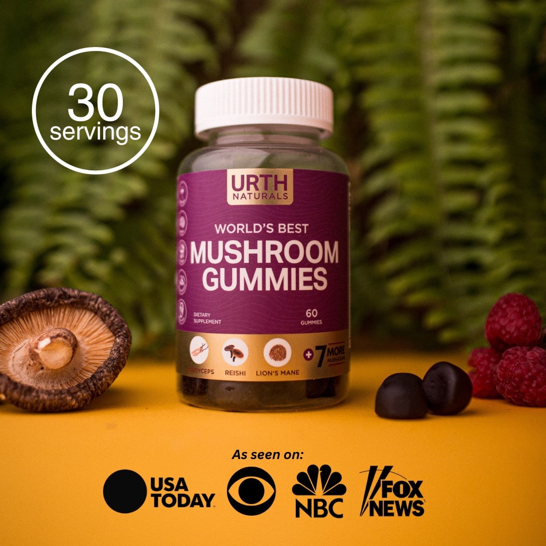 Urth Naturals Mushroom Gummies