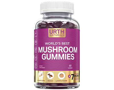 Urth Naturals Mushroom Gummies Monthly